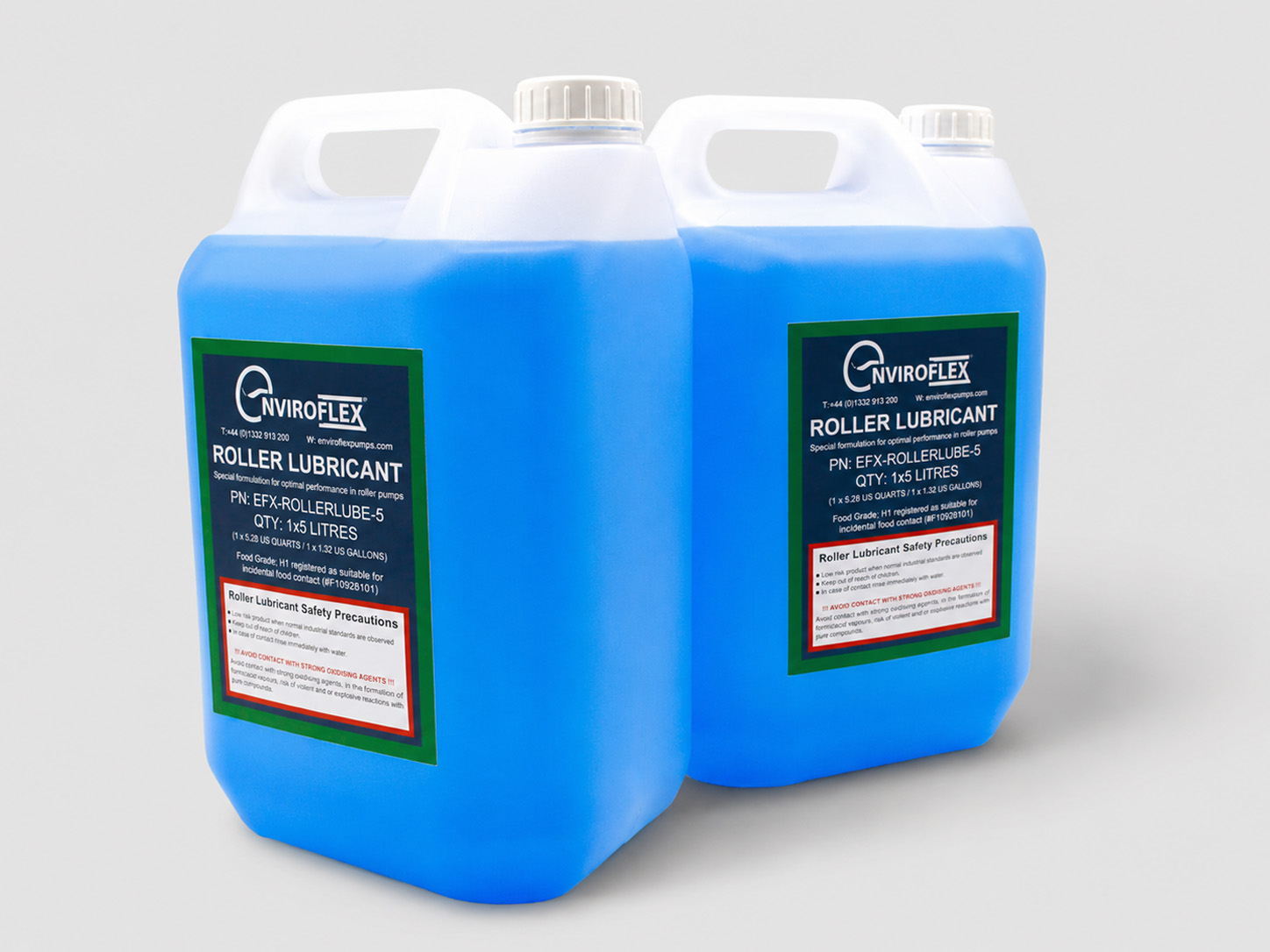 Enviroflex Roller Lubricant, H1 registered casing lubricant for roller-type peristaltic hose pumps